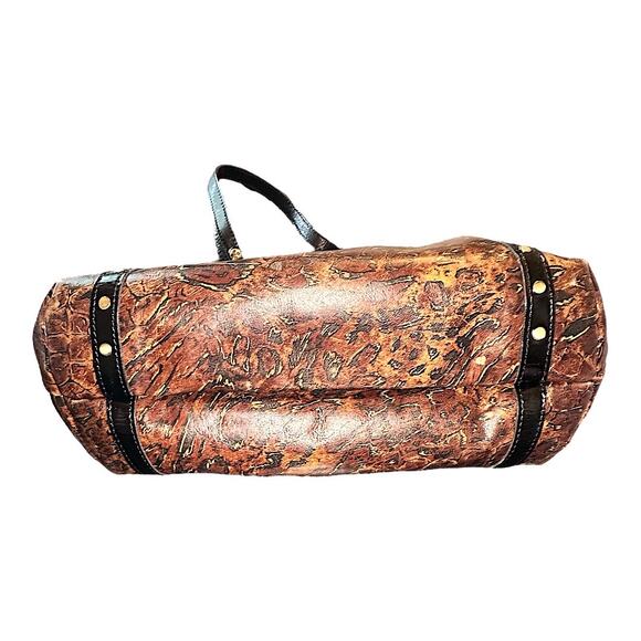 Patricia Nash Benvenuto Leather Tote w/ Marene Floret Leather Twist Lock Wallet - Picture 5 of 12